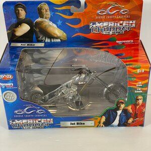 Orange County Choppers The Series Diecast 1:18 Scale Motorcycle Jet Bike OCC NIB